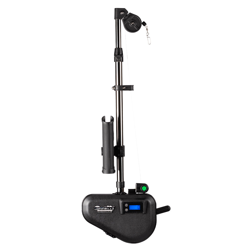 Scotty 2106 HP Profundizador Eléctrico Depthpower 60 SS con Brazo Telescópico y Base Giratoria - Soporte para Caña Único