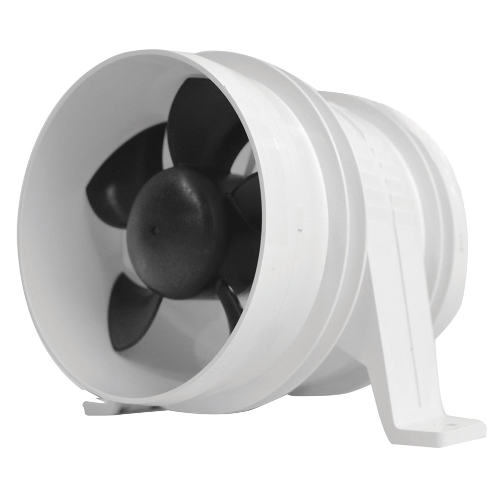 Soplador en línea resistente al agua Attwood Turbo Serie II 4000 - 12 V - Blanco