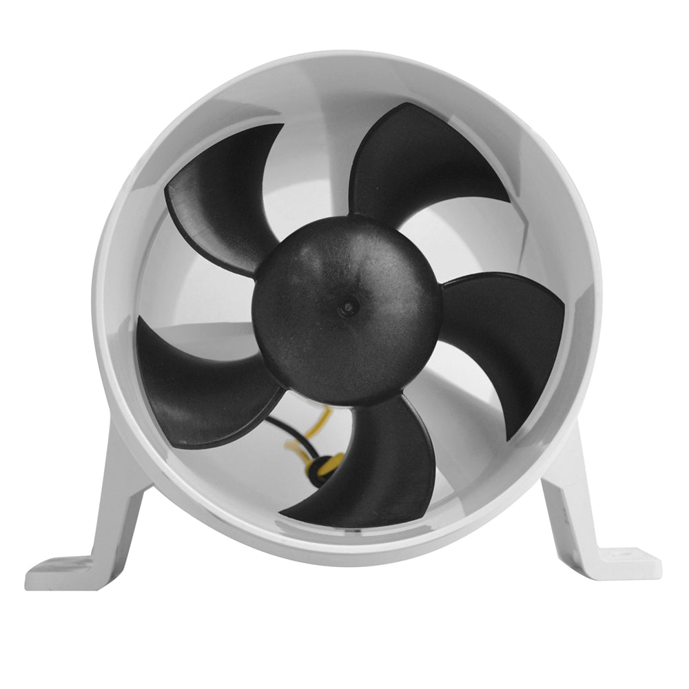 Soplador en línea resistente al agua Attwood Turbo Serie II 4000 - 12 V - Blanco