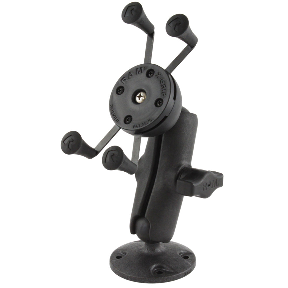 Soporte universal RAM Mount X-Grip con base de montaje en superficie compuesta