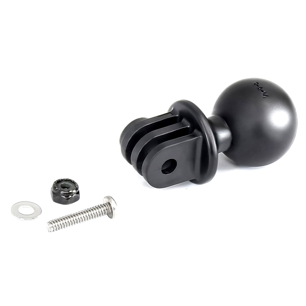 Soporte de ventosa con brazo corto RAM Mount para GoPro Hero