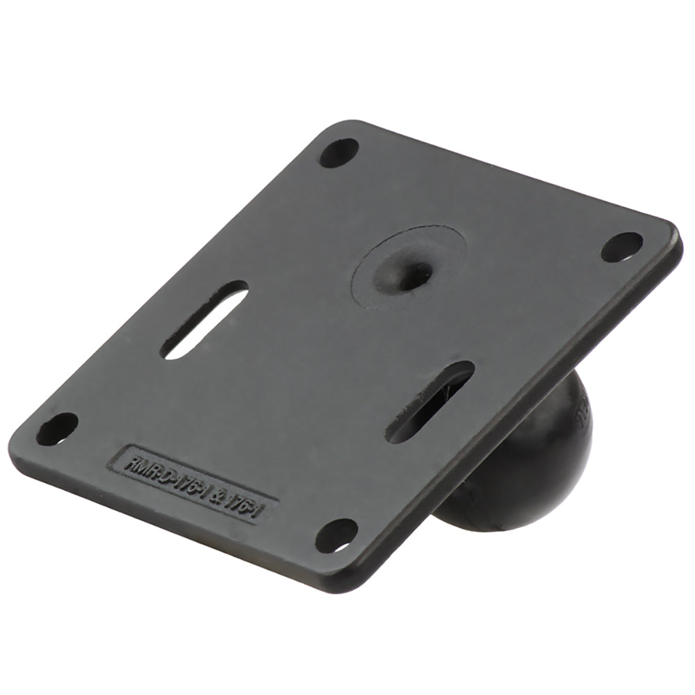 Placa VESA RAM Mount de 75 mm x 75 mm de 3.625" con bola de 1.5" de diámetro
