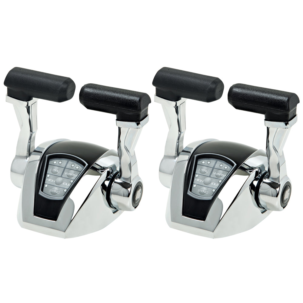 Paquete de control electrónico UFlex Power A - Doble motor/Doble estación - Acelerador mecánico/Marcha mecánica