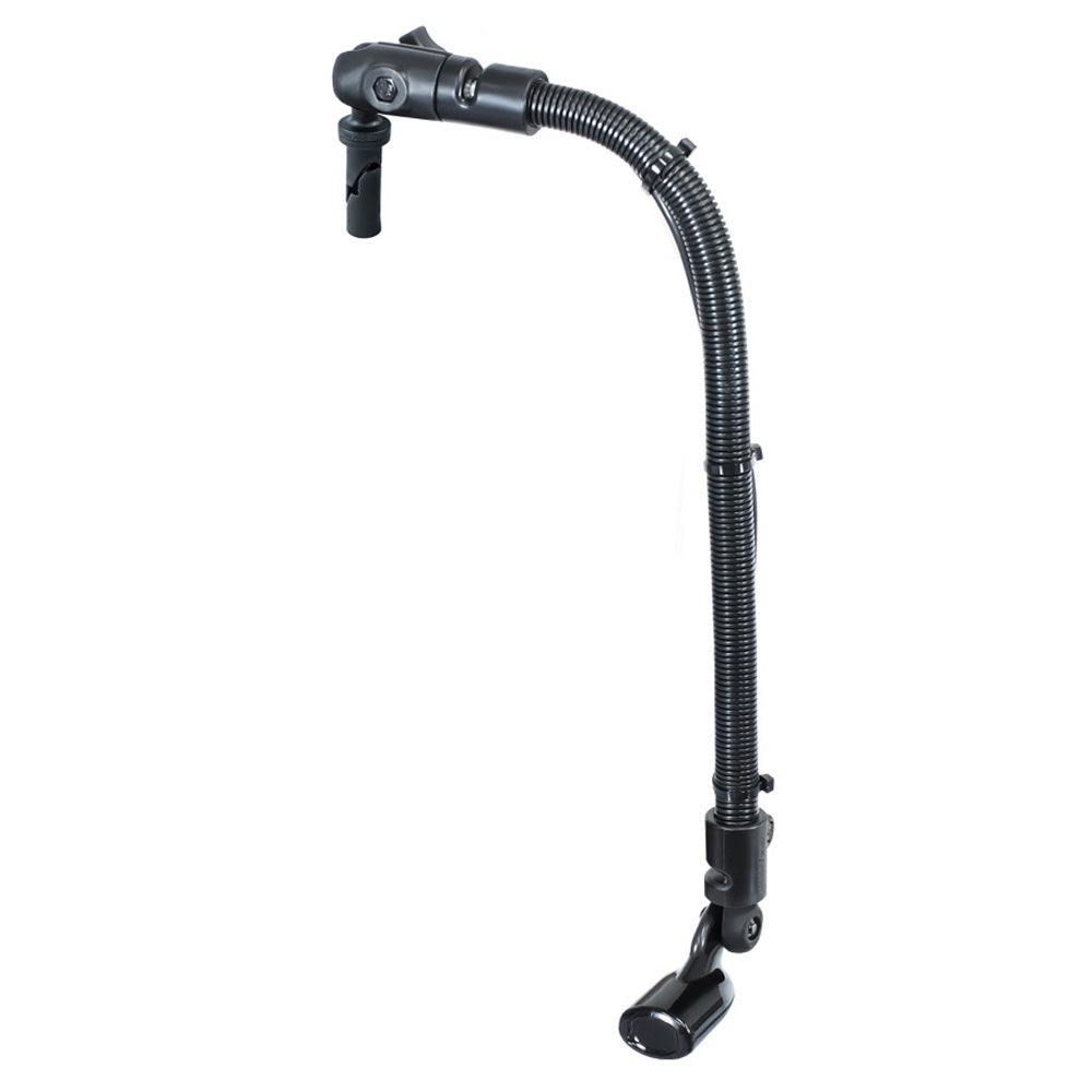 Brazo de montaje para transductor RAM Mount con cuña de bola de 1" - Compatible con Scotty/Hobie