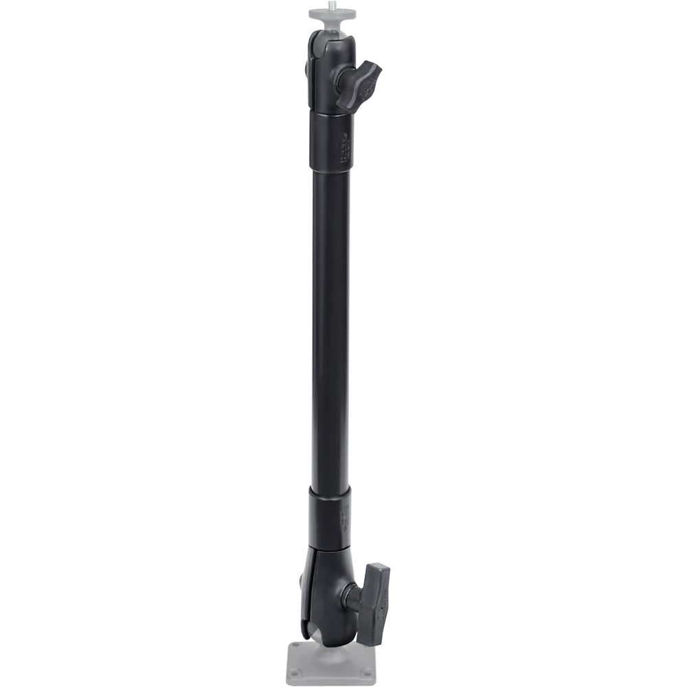 Poste de extensión RAM Mount de 18" de largo con sockets abiertos sencillos de 1" y 1.5"