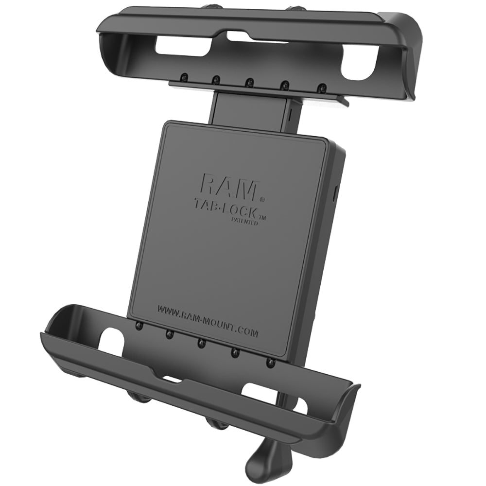 Soporte universal con bloqueo RAM Mount Tab-Lock para Apple iPad con fundas LifeProof y Lifedge