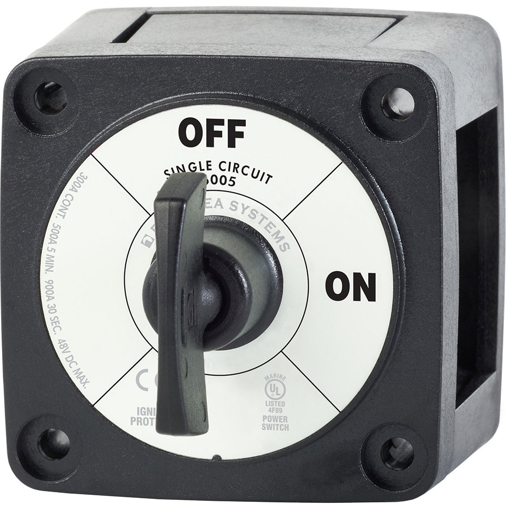 Blue Sea 6005200 Interruptor de batería de circuito único ON-OFF - Negro