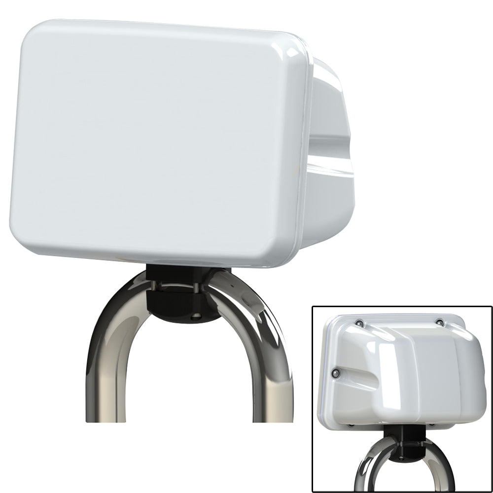 Scanstrut Scanpod 7" Helm Pod para montaje en riel - Sin cortar - Compatible con rieles de 1" - 1.33"
