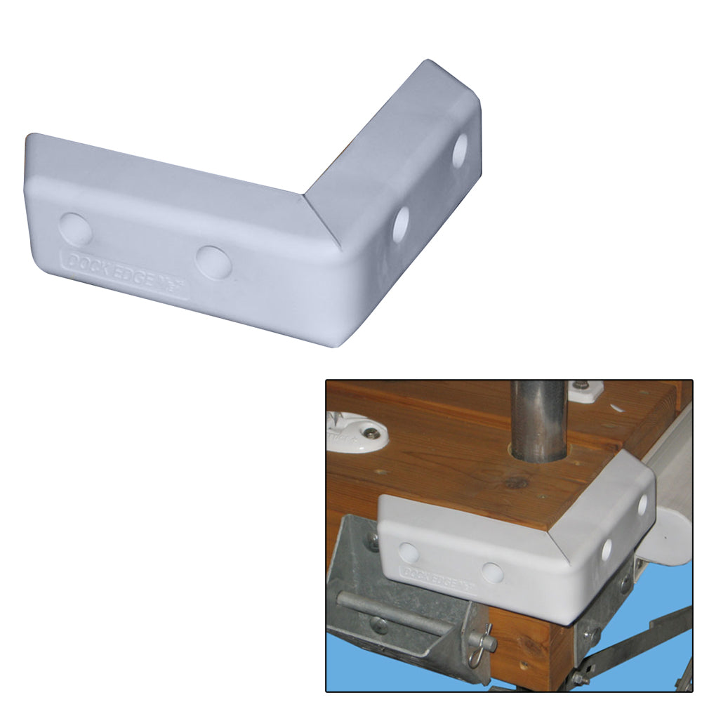 Protector de esquina para muelle Dock Edge Protect™ HD de 16" de PVC