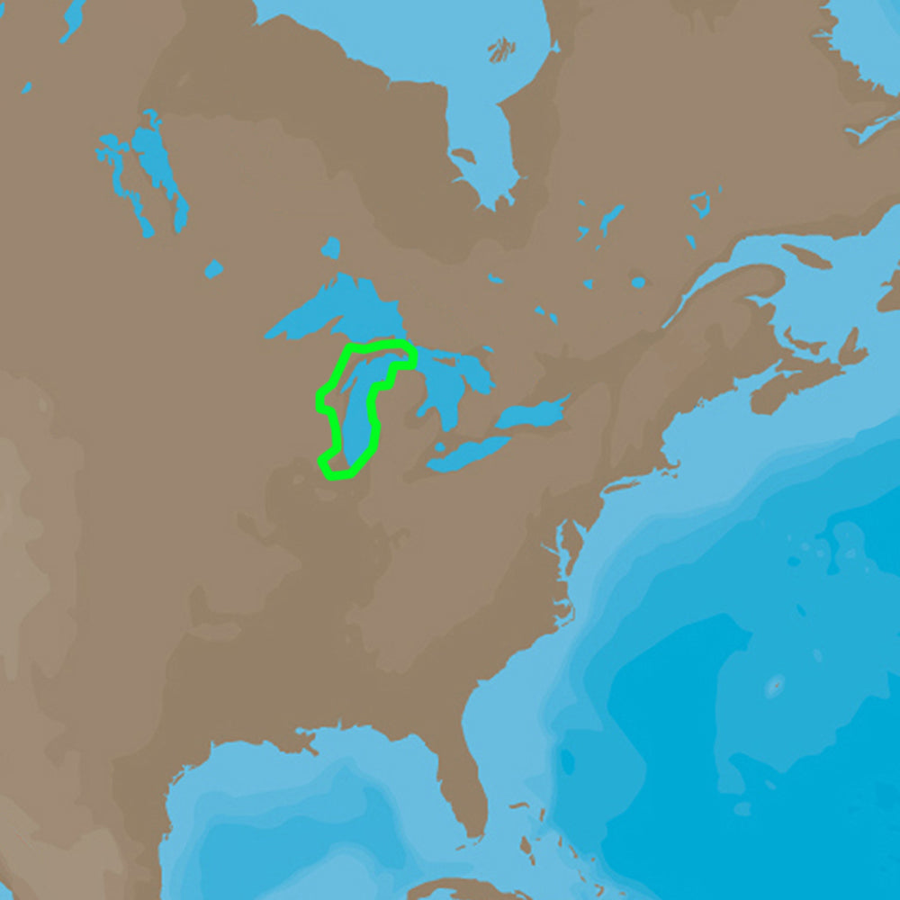 C-MAP 4D NA-D931 Lago Michigan