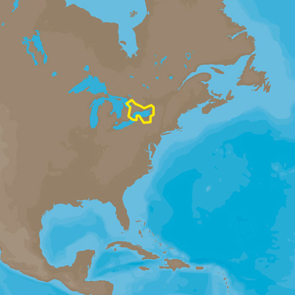 C-MAP 4D NA-D934 Lago Ontario y Trent Severn