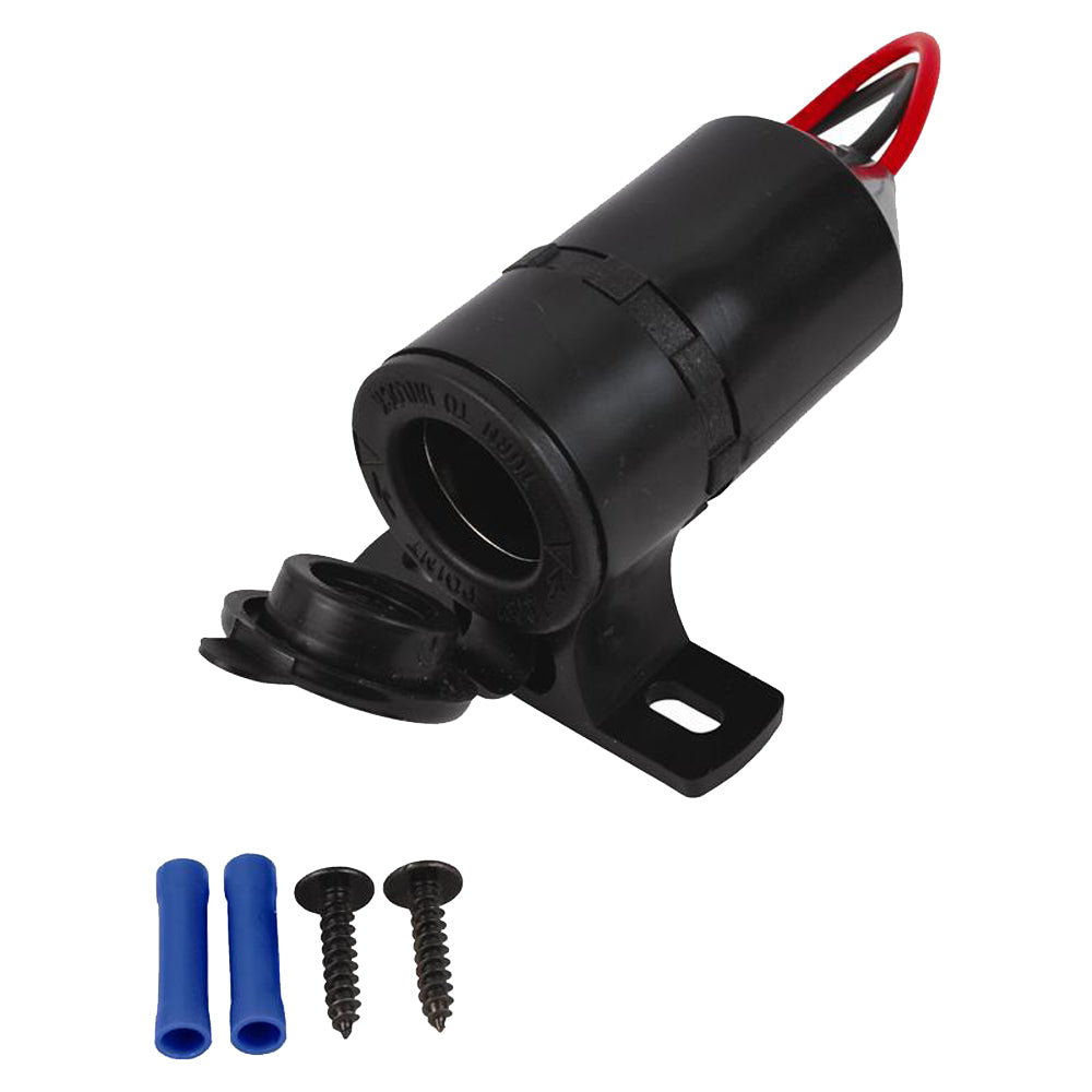 Enchufe Attwood de montaje en superficie - 12V