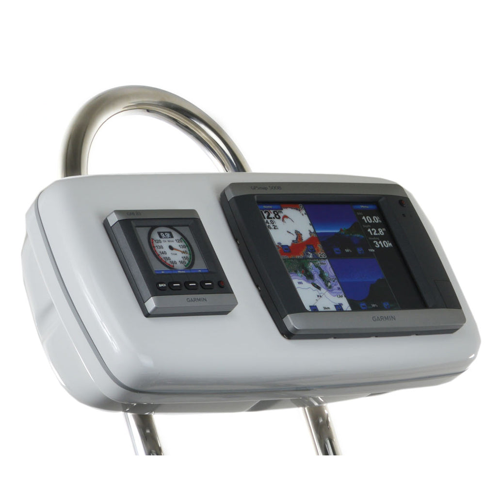 NavPod GP1040-04 SystemPod precortado para Garmin 5008/5208 y 1 instrumento para soporte ancho de 9.5"
