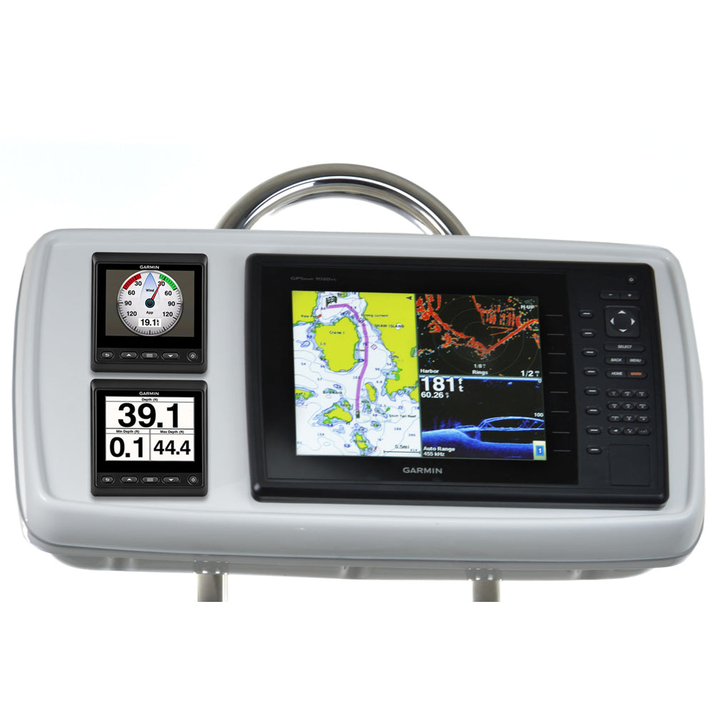 NavPod GP1170-06 SystemPod precortado para Garmin 1020/1020xs/1040xs y 2 instrumentos para soporte de 9.5" de ancho
