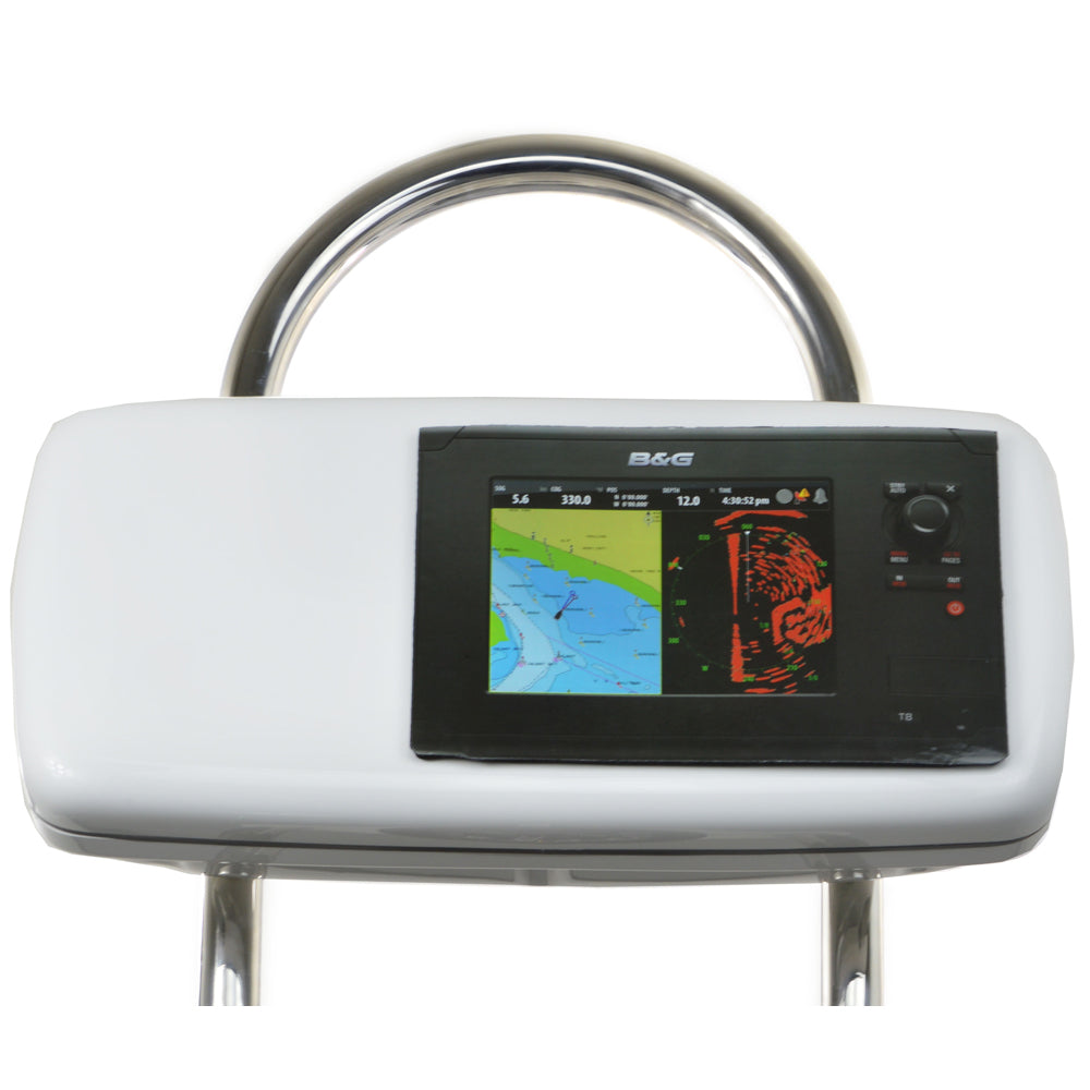 NavPod GP2040-08 SystemPod precortado para Simrad NSS8 o B&G Zeus Touch 8 y 2 instrumentos para soporte de 12" de ancho