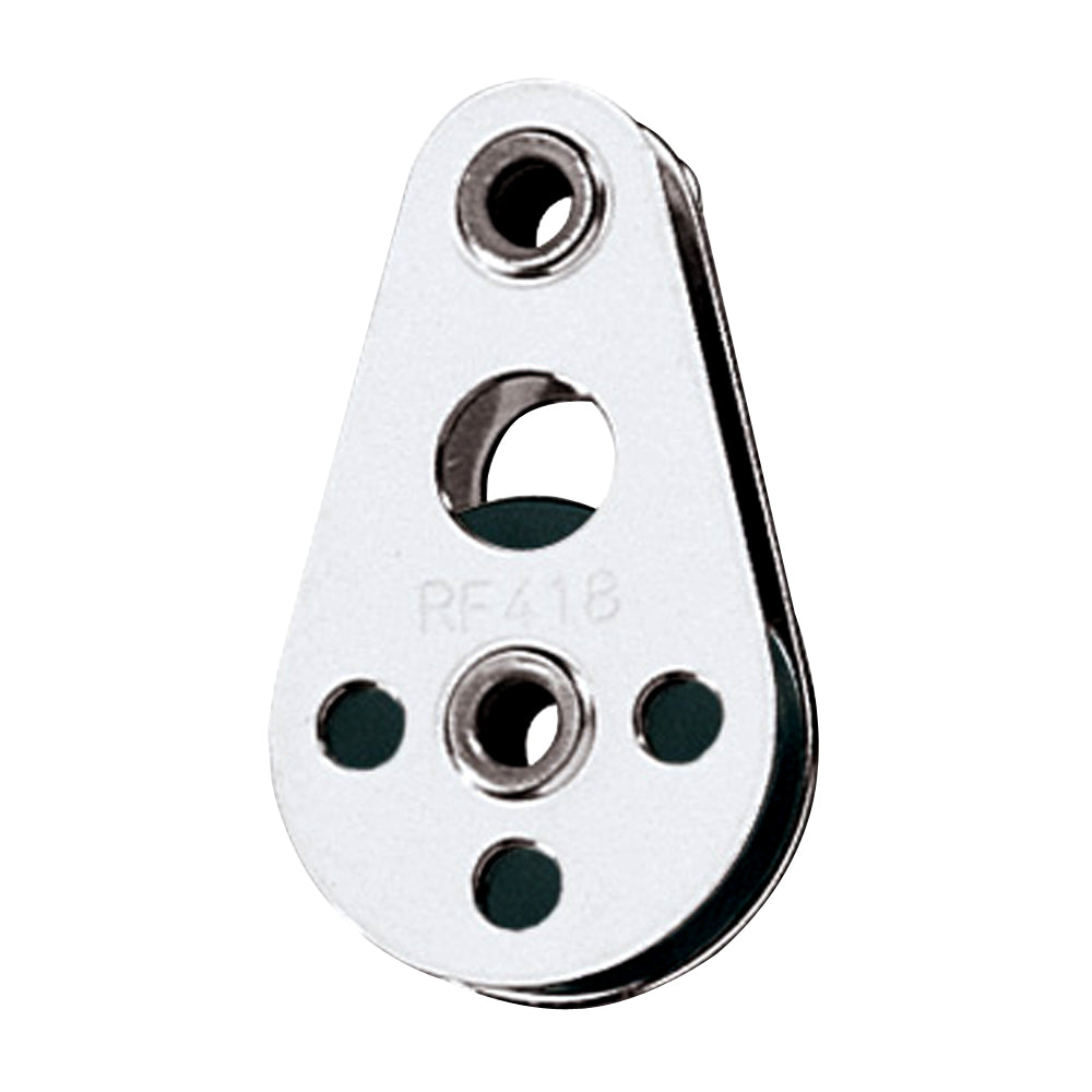 Bloque de cable Ronstan - Cabeza de remache tubular con roldana de Nylatron® - Diámetro de roldana de 25 mm (1")