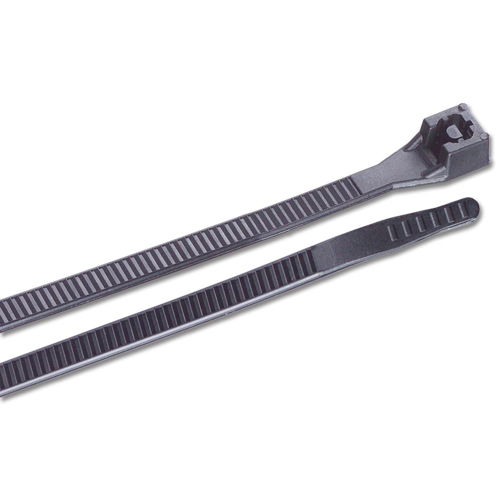 Bridas estándar Ancor de 11" negras UV - Paquete de 25