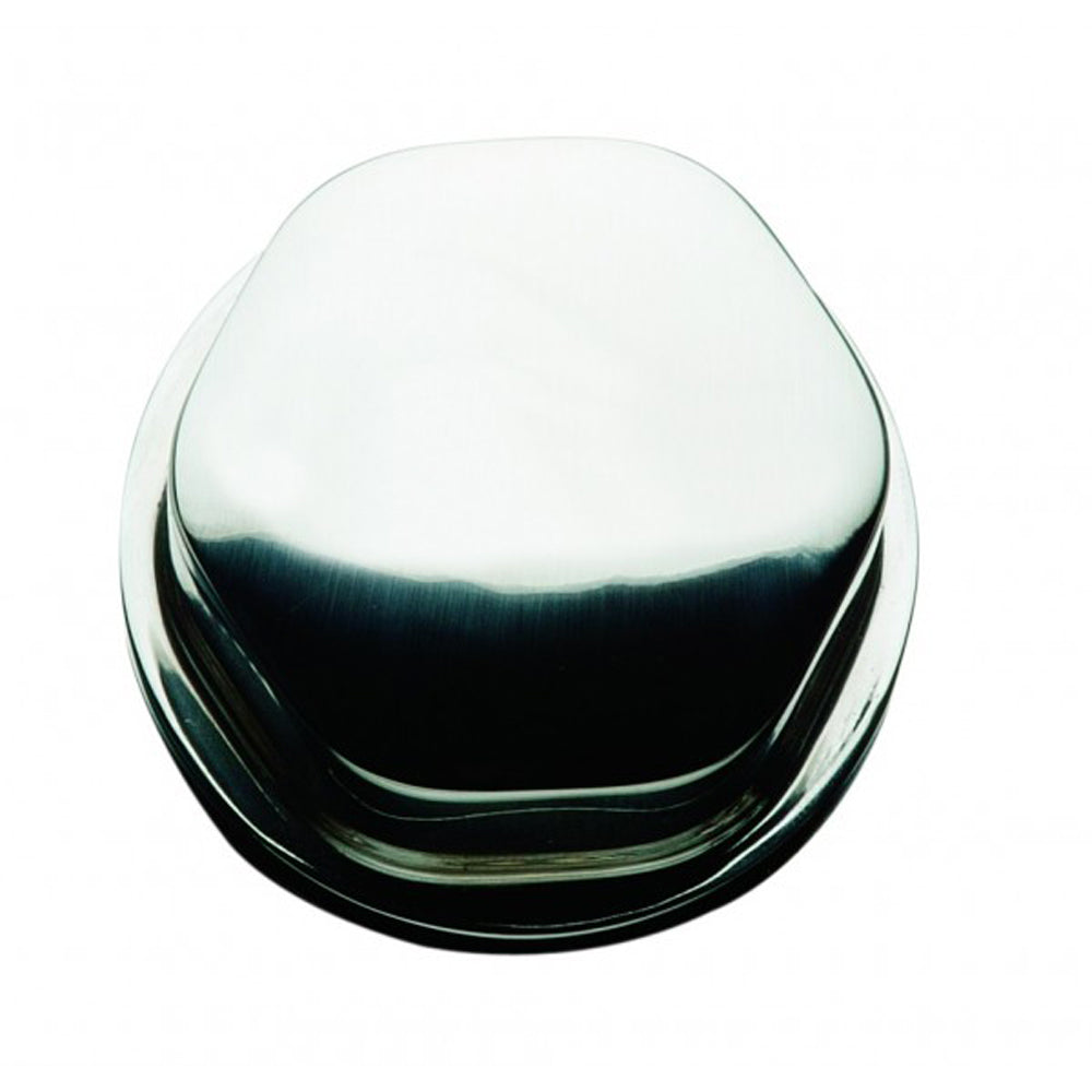 Tuerca central decorativa Schmitt Marine - Cromado/Plástico - Base de 1/2" y 3/4" para volantes fundidos