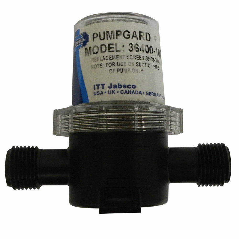 Filtro en línea Jabsco Pumpguard - Puerto NPT de 1/2"
