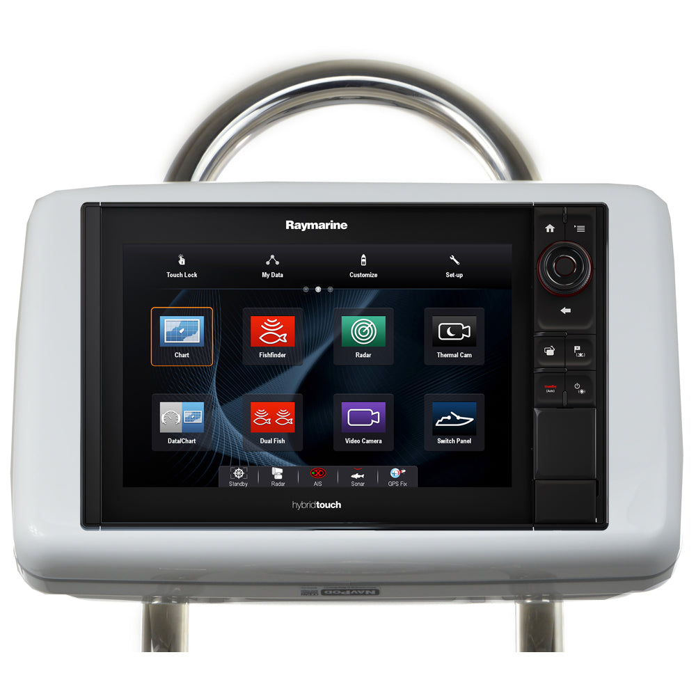 NavPod GP1205 SailPod precortado para Raymarine eS127/eS128/Axiom Pro 12 para soporte de 9.5" de ancho