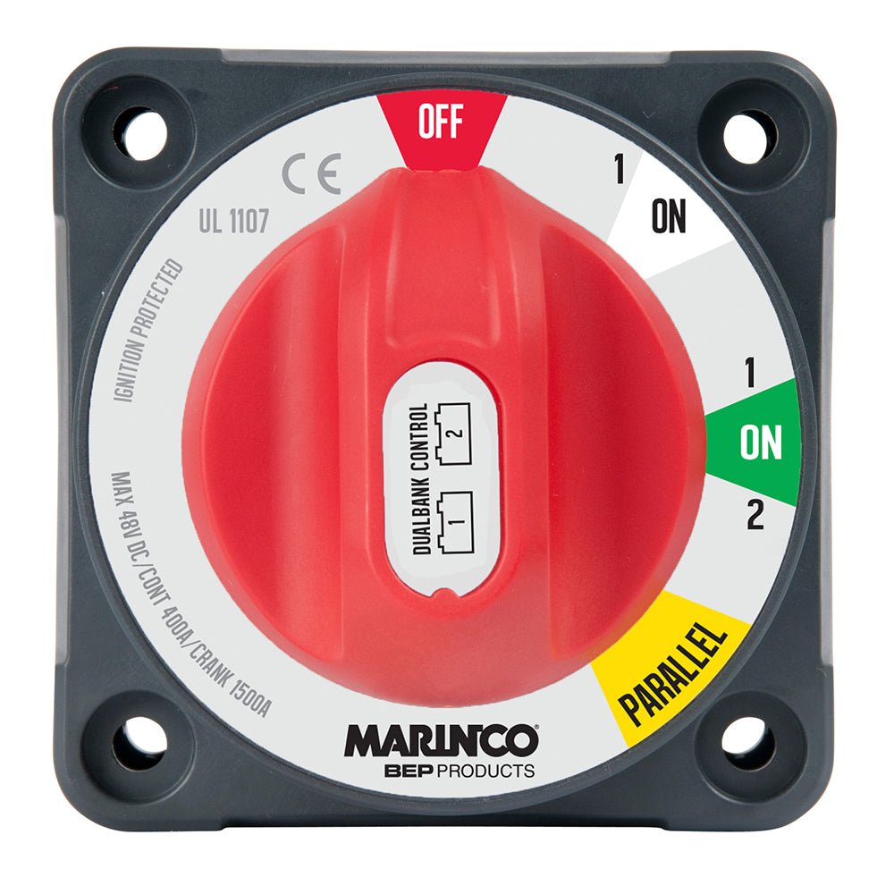 Interruptor de control de banco doble BEP Pro Installer de 400 A - MC10