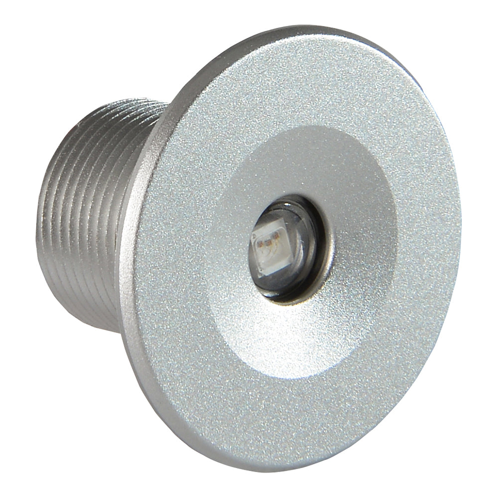 Luz de cortesía Lumitec Echo - Carcasa cepillada - Luz blanca