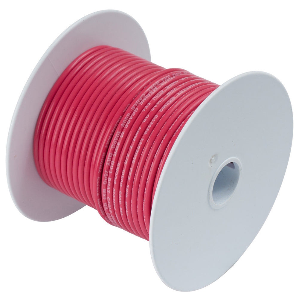 Cable de cobre estañado Ancor rojo 14 AWG - 500 pies