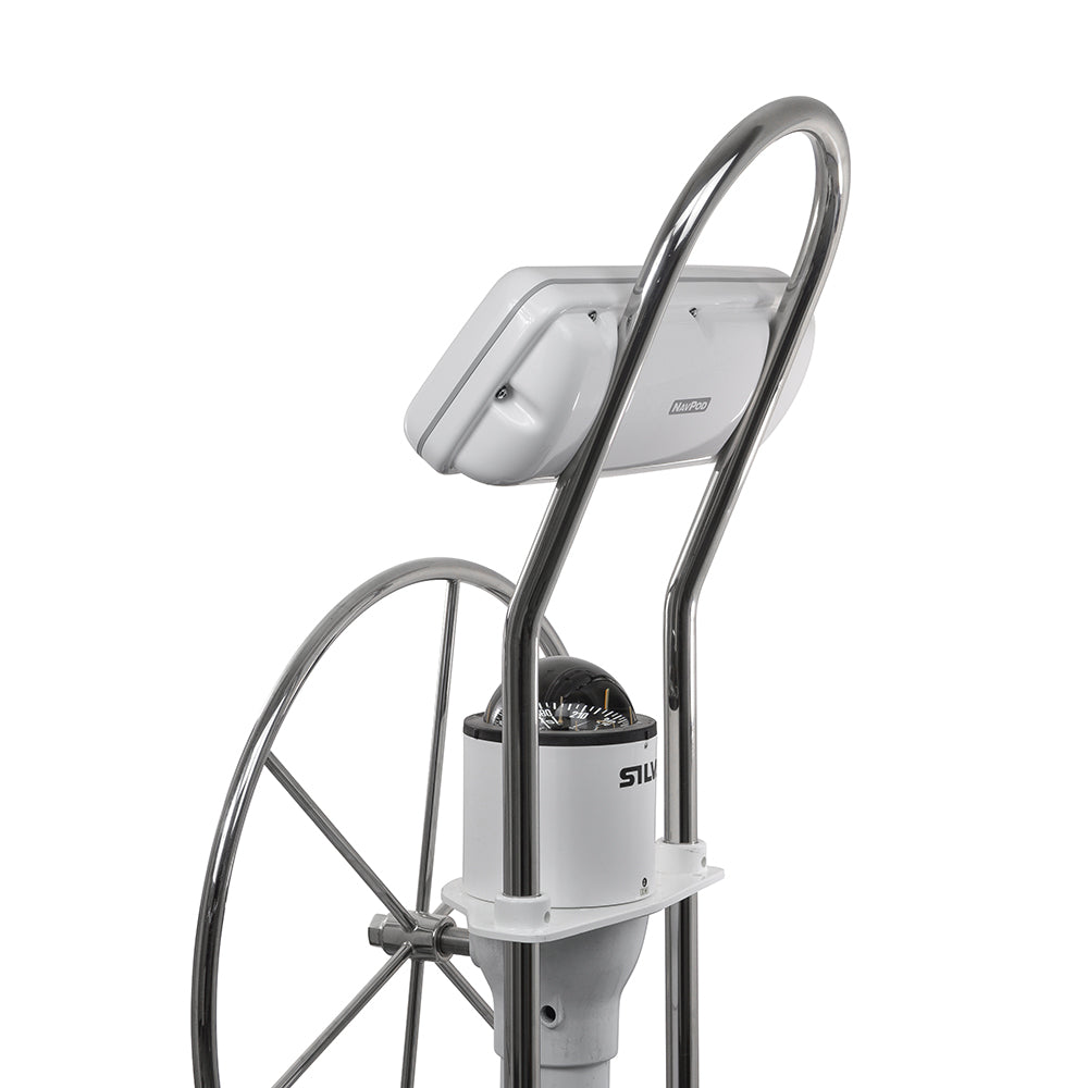 NavPod GP2600-09 SystemPod precortado para Raymarine a65/a67/a68 y 2 instrumentos (orificio de 3.6") para pedestal de 12" de ancho