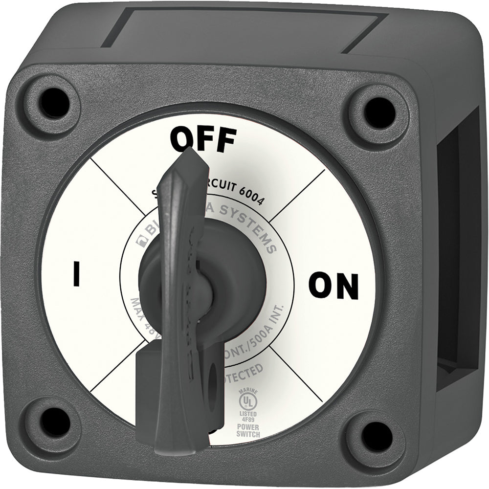 Blue Sea 6004200 Monocircuito ON-OFF con llave de bloqueo - Negro