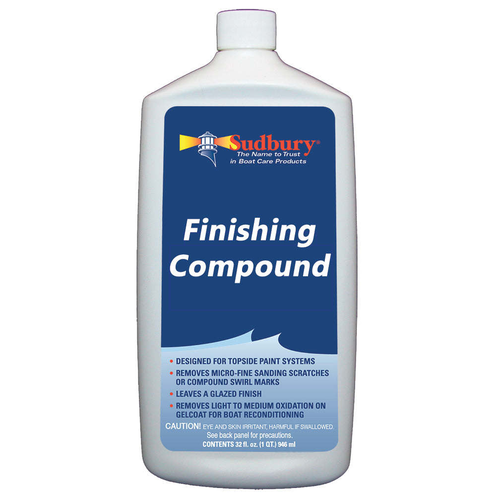 Compuesto de acabado Sudbury - Líquido de 32 oz