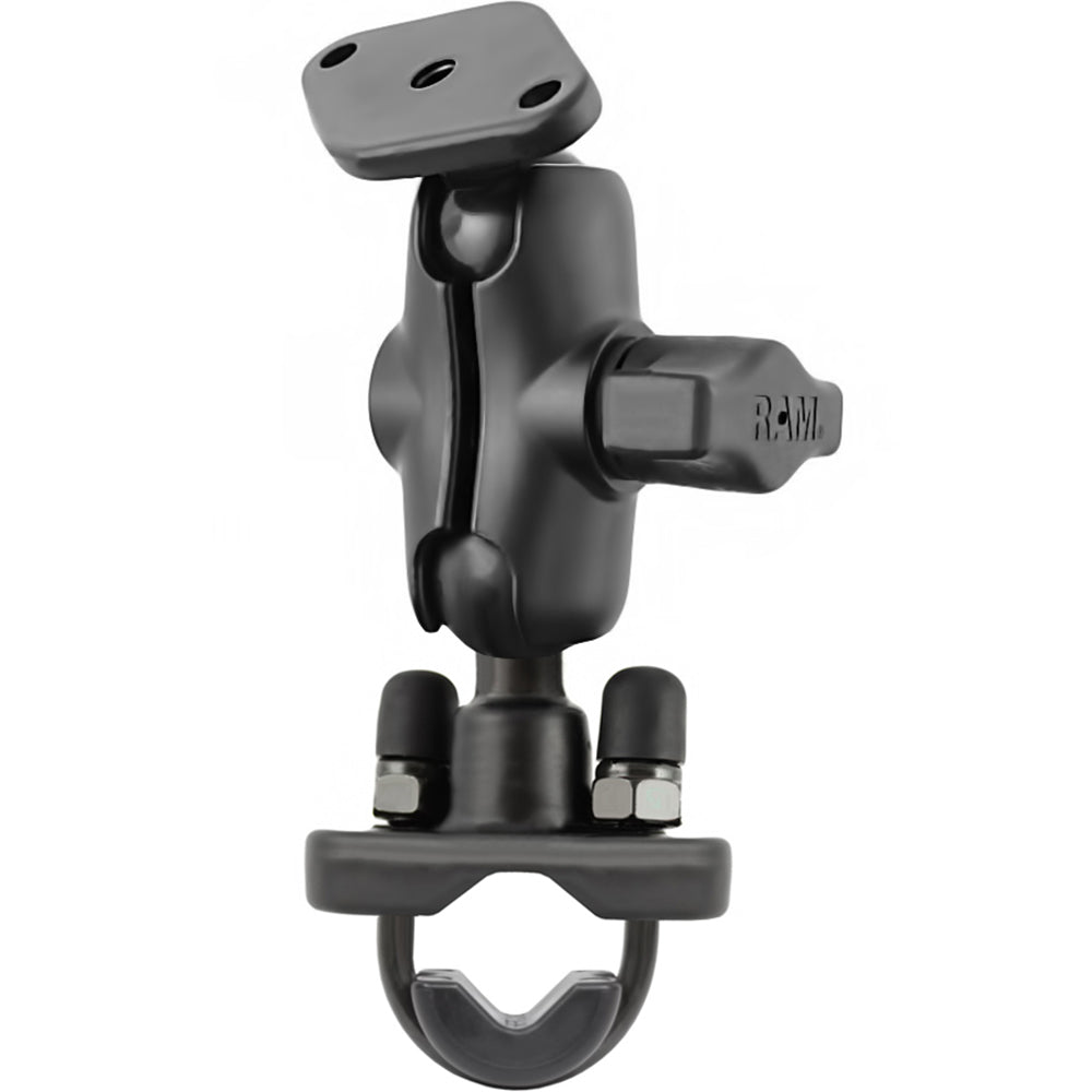 Montura de manillar RAM Mount con brazo corto y base de diamante