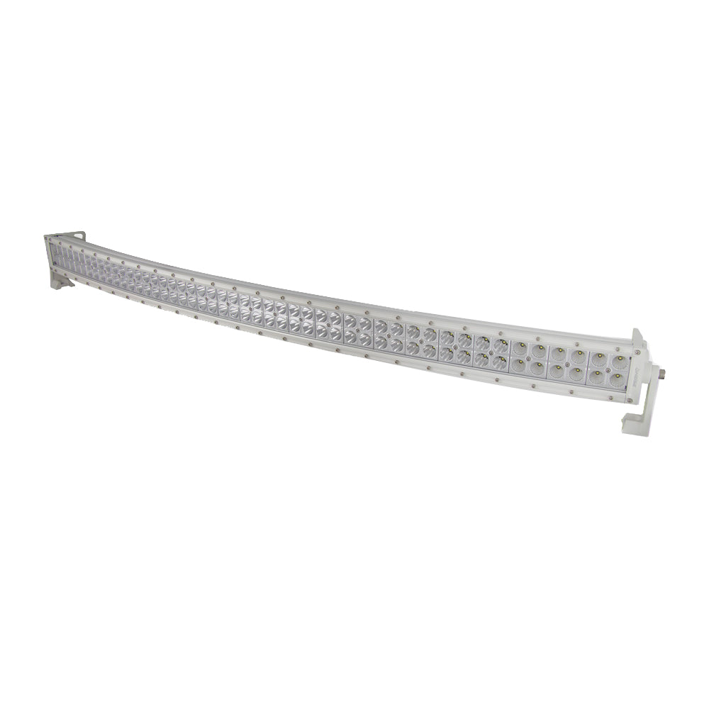 Barra de luz LED curva marina de doble fila HEISE - 42"
