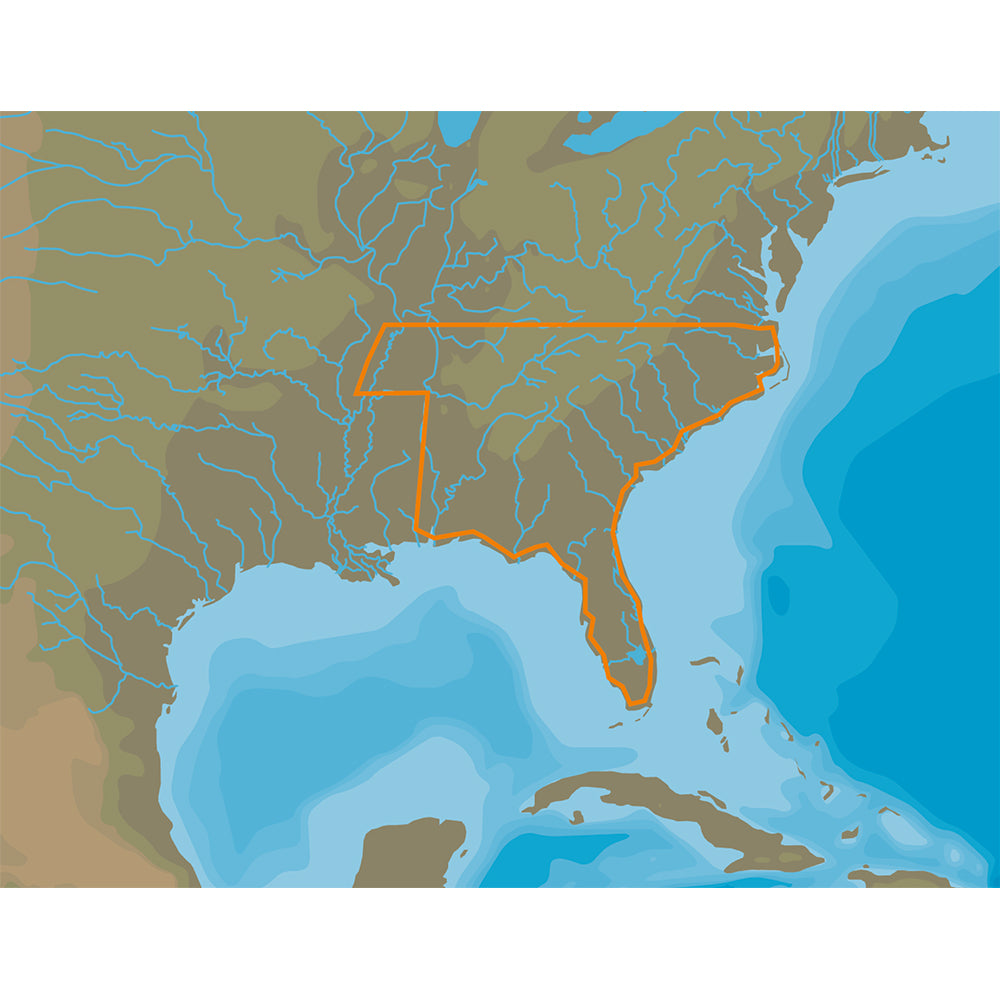 C-MAP 4D Lakes NA-D074 Sudeste