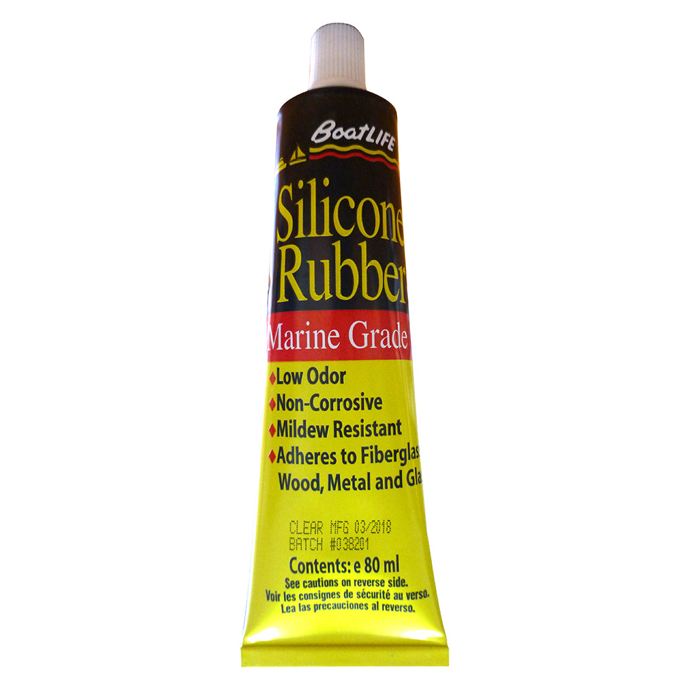 BoatLIFE Tubo de goma de silicona - 2.8 FL. Oz - Negro