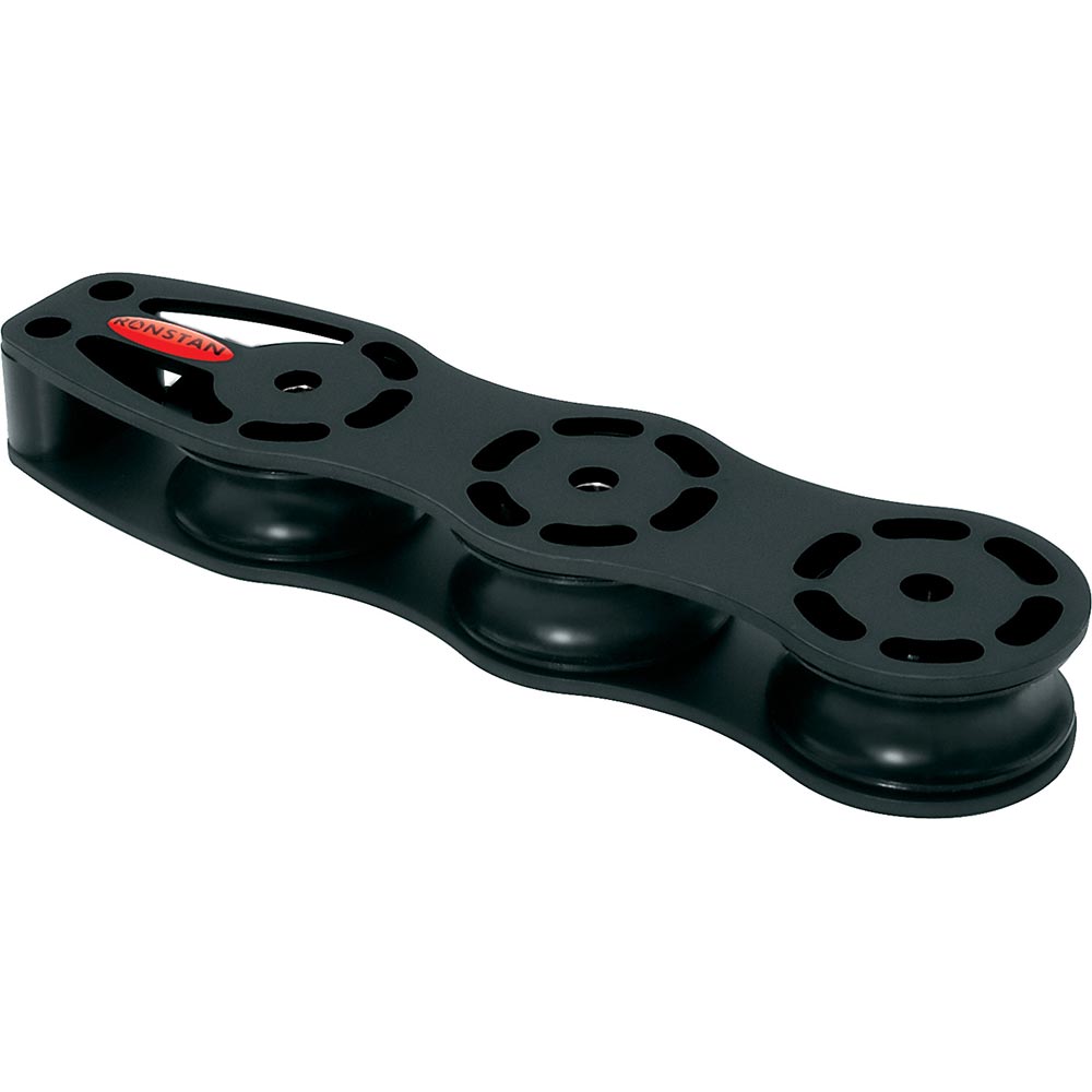 Organizador de cubierta multiusos Ronstan Serie 40 - 3 poleas
