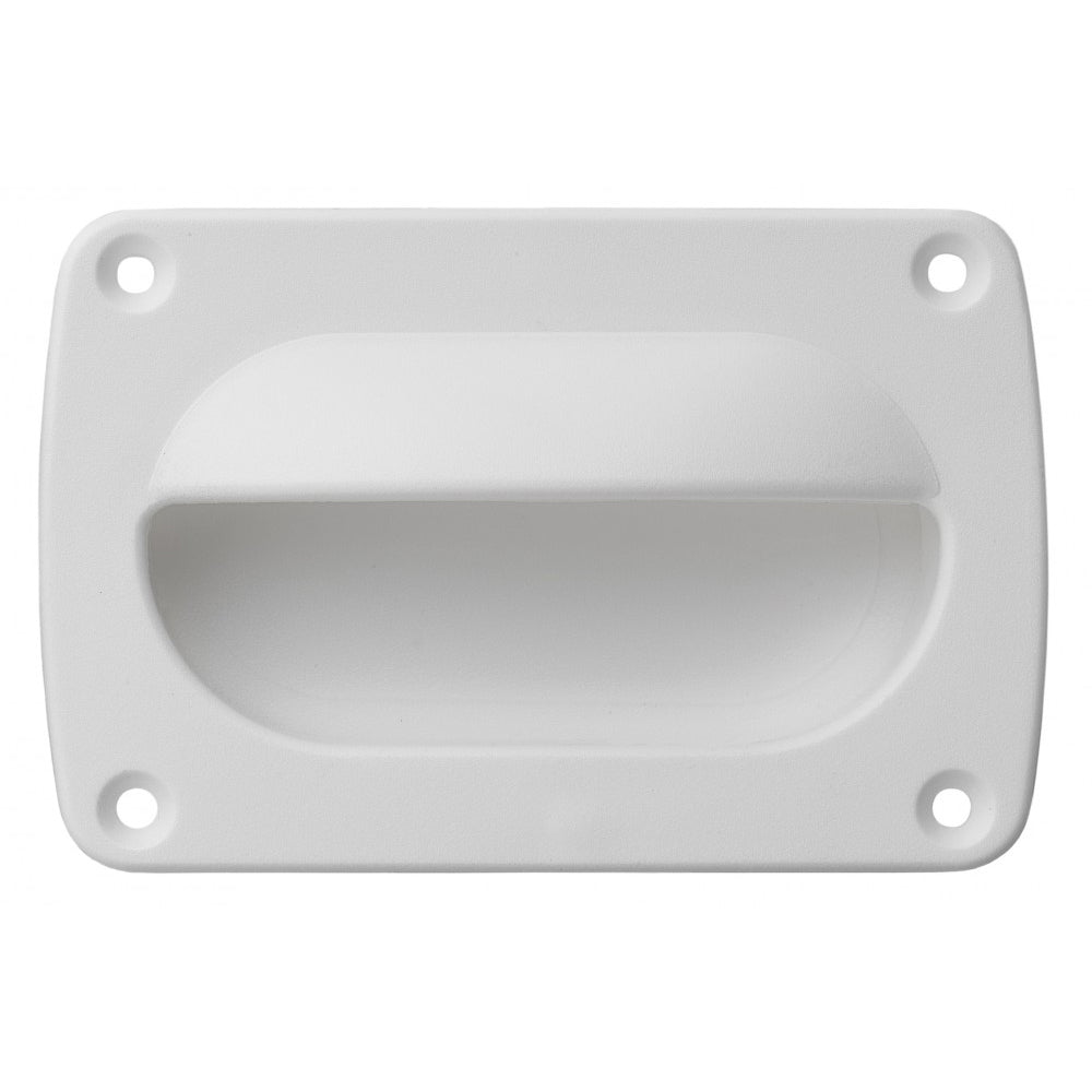 Tirador empotrado de nailon Whitecap - Grande - Blanco