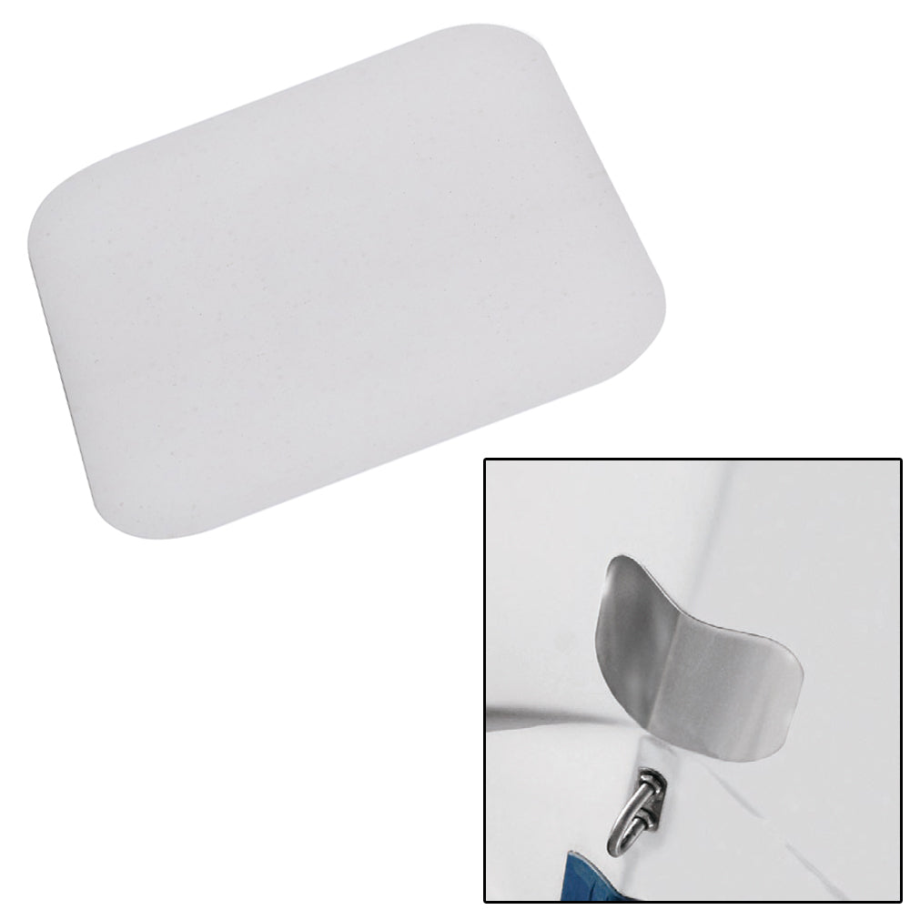 Megaware ScuffBuster™ Standard - 5.75" x 4.5" - Protector de proa sólido - 22G - Acero inoxidable