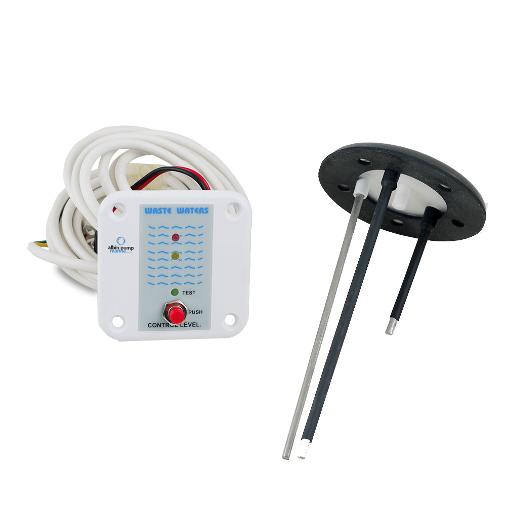 Kit de indicador de nivel de tanque marino Albin Group - 12/24V