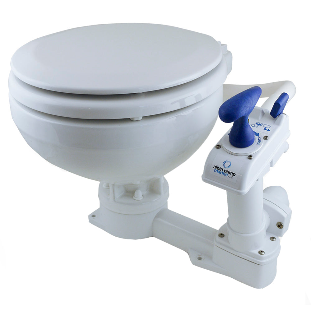 Manual del inodoro marino Albin Group Comfort