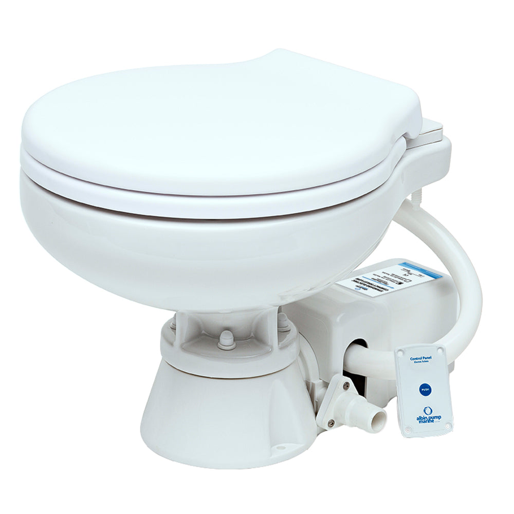 Inodoro marino eléctrico estándar Albin Group EVO Compact Low - 24V