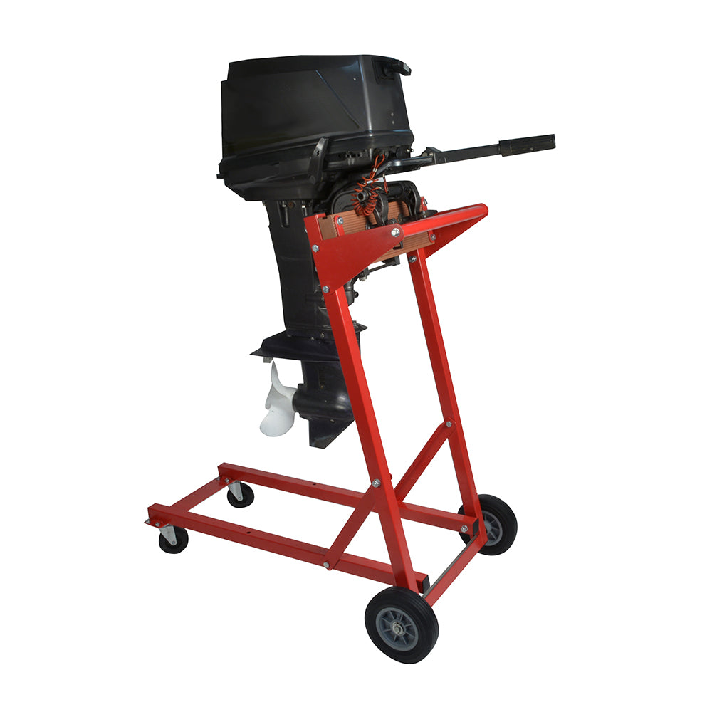 Carro para motor fueraborda C.E. Smith - 250 lb - Rojo