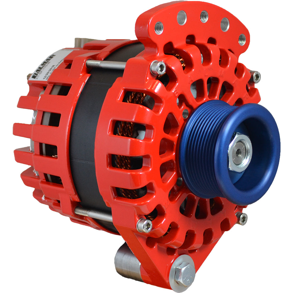 Alternador Balmar 1-2" de un solo pie con polea serpentina J10 - 170A - 12V