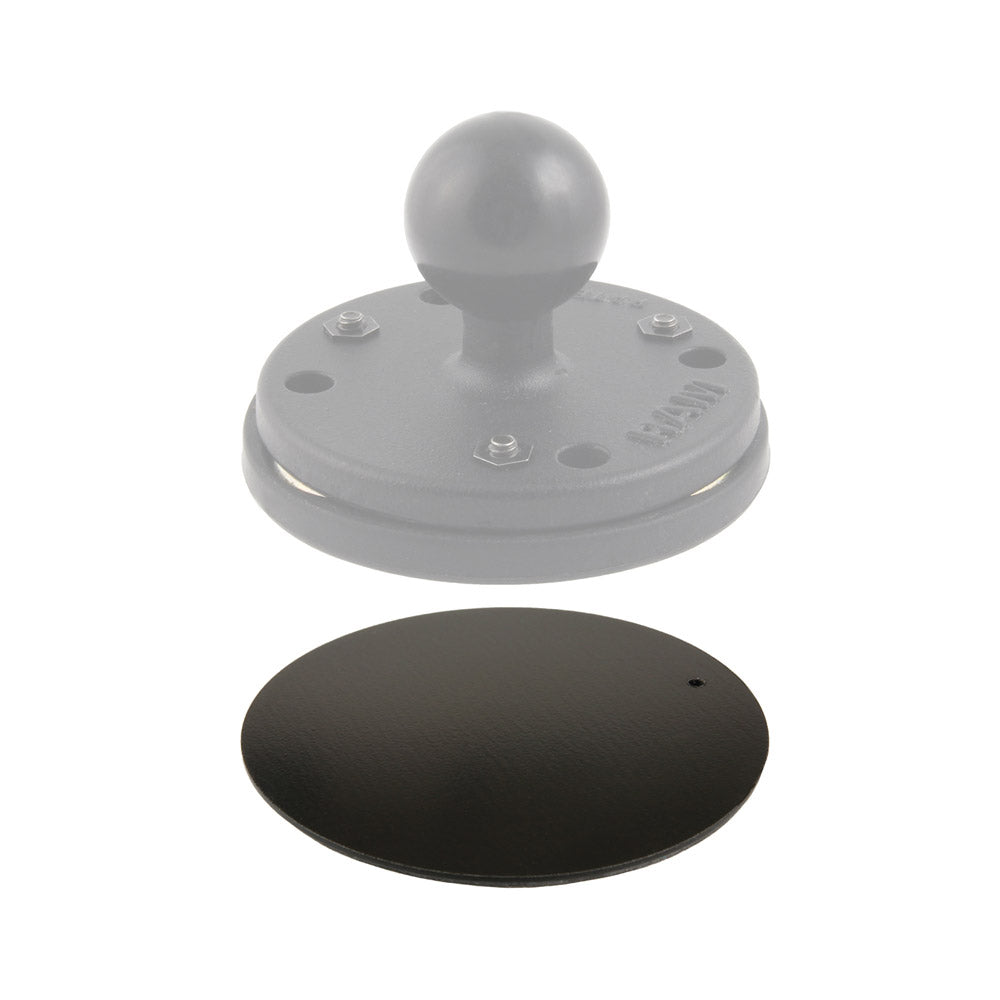 Adaptador de placa adhesiva de acero RAM Mount para soportes magnéticos