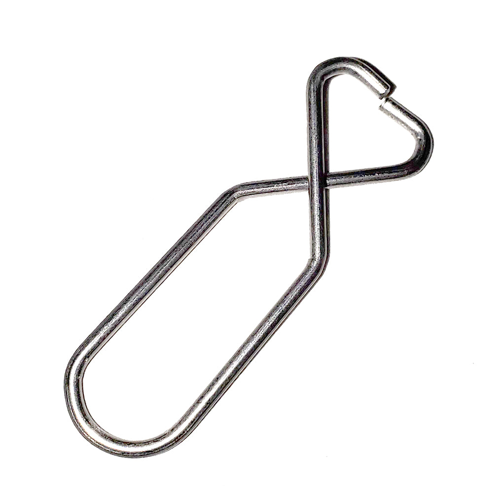 Clips para banderín de montaje en orificio para asta de bandera de acero inoxidable Sea-Dog - Juego de 4
