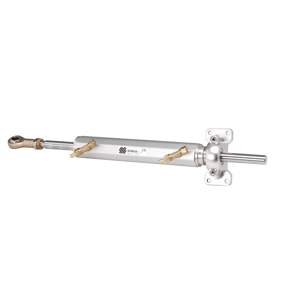 Cilindro intraborda de aluminio Uflex - Diámetro de 1,25" y carrera de 7"