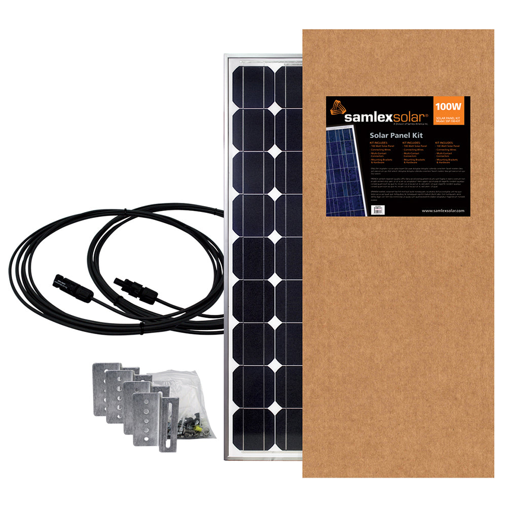 Kit de panel solar Samlex de 100 W