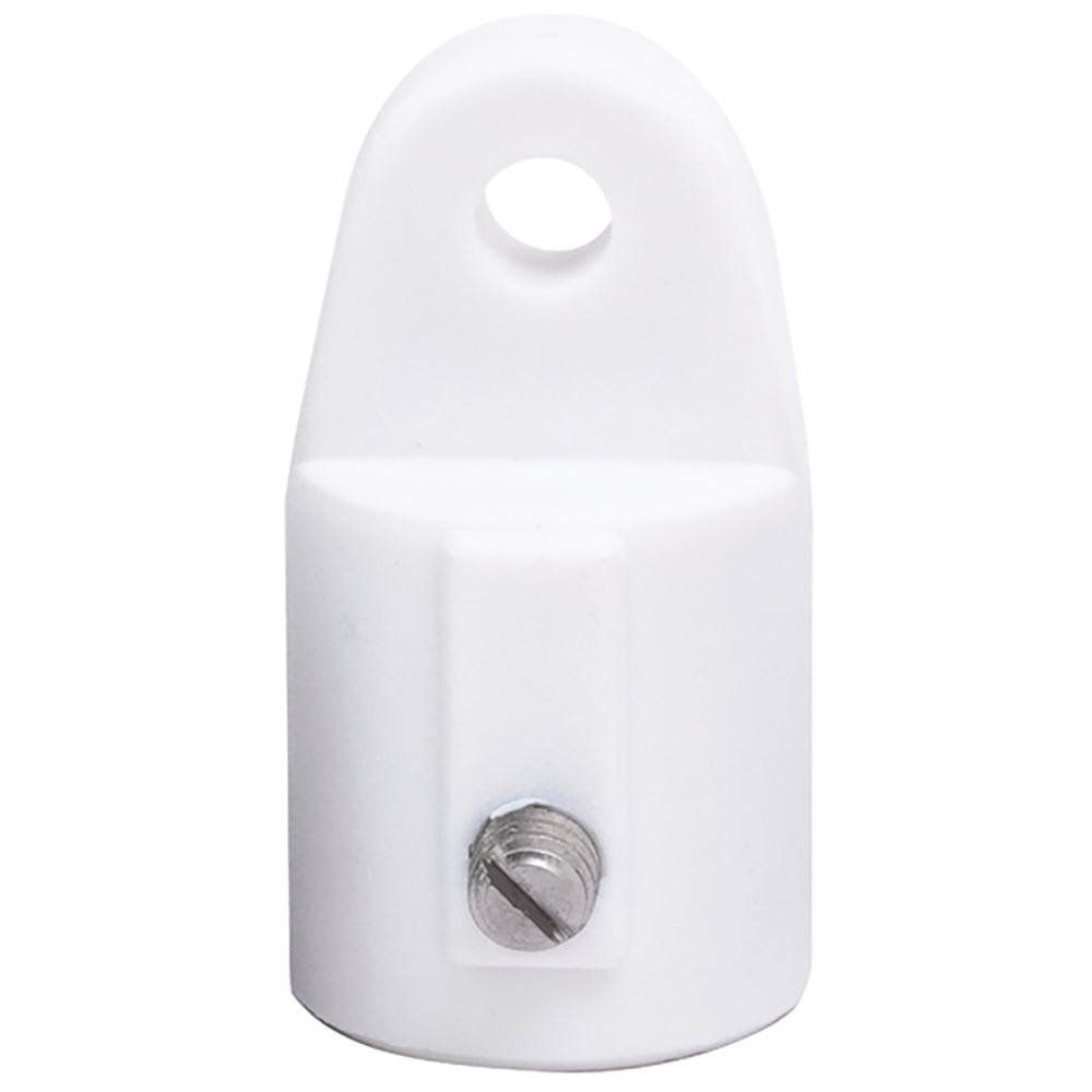 Tapa superior de nailon Sea-Dog - Blanco - 7/8"
