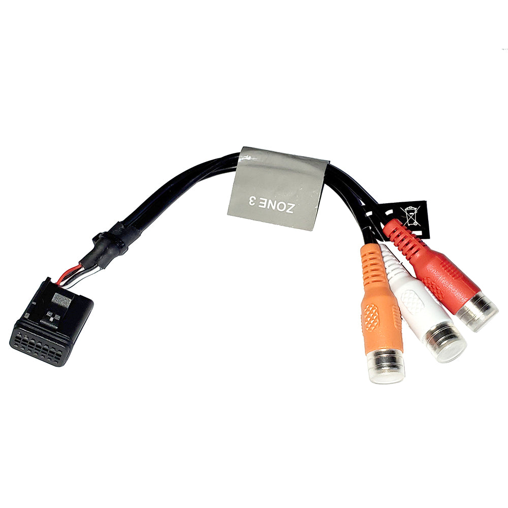 Arnés de cables de fusión Zona 3 para estéreo MS-RA670 (puerto E-RCA)