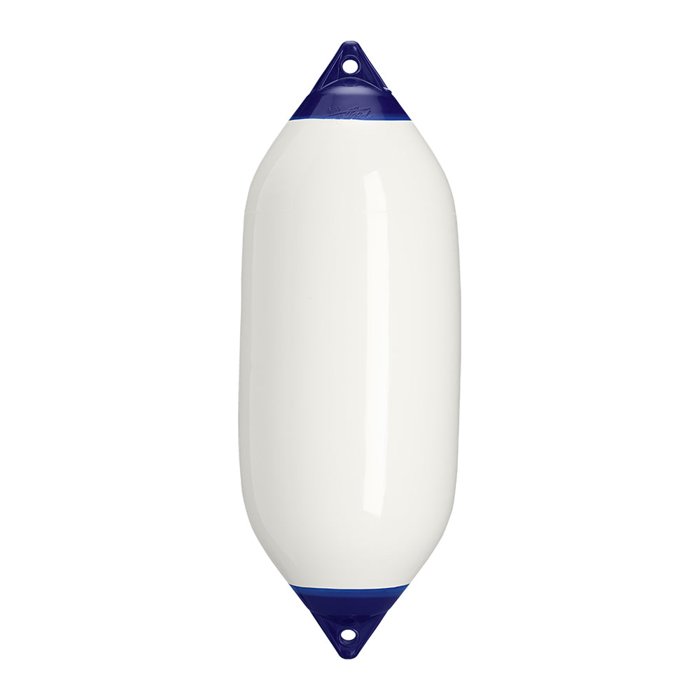 Defensa Polyform F-7 con dos ojos, 15" x 41" - Blanco