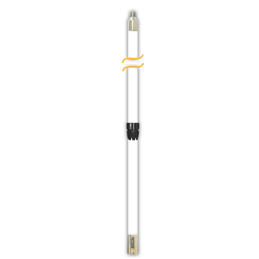 Antena digital de 8' cónica con Rupp de 1.5" DE